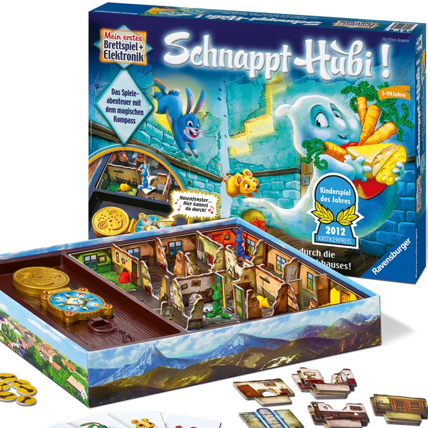 Ravensburger Schnappt Hubi, Gesellschafts- und Familienspiel, für Kinder und Erwachsene, Spiel des Jahres für 2-4 Spieler, Spiel ab 5 Jahren - Geburtstagsgeschenke Schnappt Hubil