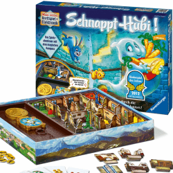 Ravensburger Schnappt Hubi, Gesellschafts- und Familienspiel, für Kinder und Erwachsene, Spiel des Jahres für 2-4 Spieler, Spiel ab 5 Jahren - Geburtstagsgeschenke Schnappt Hubil Angebot bei HelloDeals