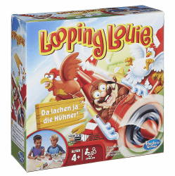 Hasbro Gaming Looping Louie, lustiges Gesellschaftsspiel für 2 bis 4 Spieler ab 4 Jahren und für die ganze Familie, Geschicklichkeitsspielzeug an, und als Wichtelgeschenk Angebot bei HelloDeals