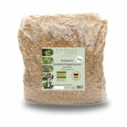 ENTAVA 5kg Soldatenfliegenlarven getrocknet in Premium-Qualität, Vogelfutter, Koifutter, Igelfutter, Eichhörnchenfutter, ganzjähriges Futter für Wildvögel Angebot bei HelloDeals