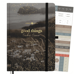 Lebenskompass® Studienplaner 2025 2026 A5 „Daisy“ - Semesterplaner für Uni & Studium |Terminplaner mit Stundenplan, Notenlisten, Reflexion | Hardcover mit Goldprägung Angebot bei HelloDeals