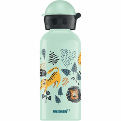 SIGG - Alu Trinkflasche Kinder - KBT - Made in Switzerland - Auslaufsicher & Bruchsicher - Federleicht - BPA-frei - ClimatePartner Zertifiziert - Sport & Schule - 0,4L Classic 1 Jungle Tzz Angebot bei HelloDeals