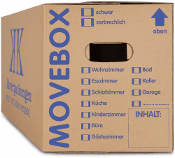 KK Verpackungen Umzugskartons, 20 Stück, (Profi) STABIL + 2-WELLIG - Umzug Karton Kisten Verpackung Bücher Schachtel Angebot bei HelloDeals