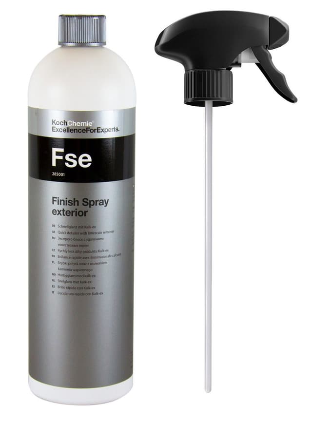 Koch Chemie Fse Finish Spray Exterior Detailer 1 Liter & Shiny Garage Sprühkopf
