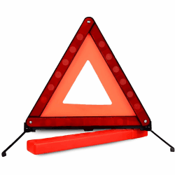 Retoo Warndreieck KFZ mit Homologation, Pannendreieck, Pannenset mit praktischer Fall, hohe Sichtbarkeit, für Pannen und Unfall, kompakt und praktisch, Dreieck Autozubehör, Verkehrssicherheit, Rot Angebot bei HelloDeals