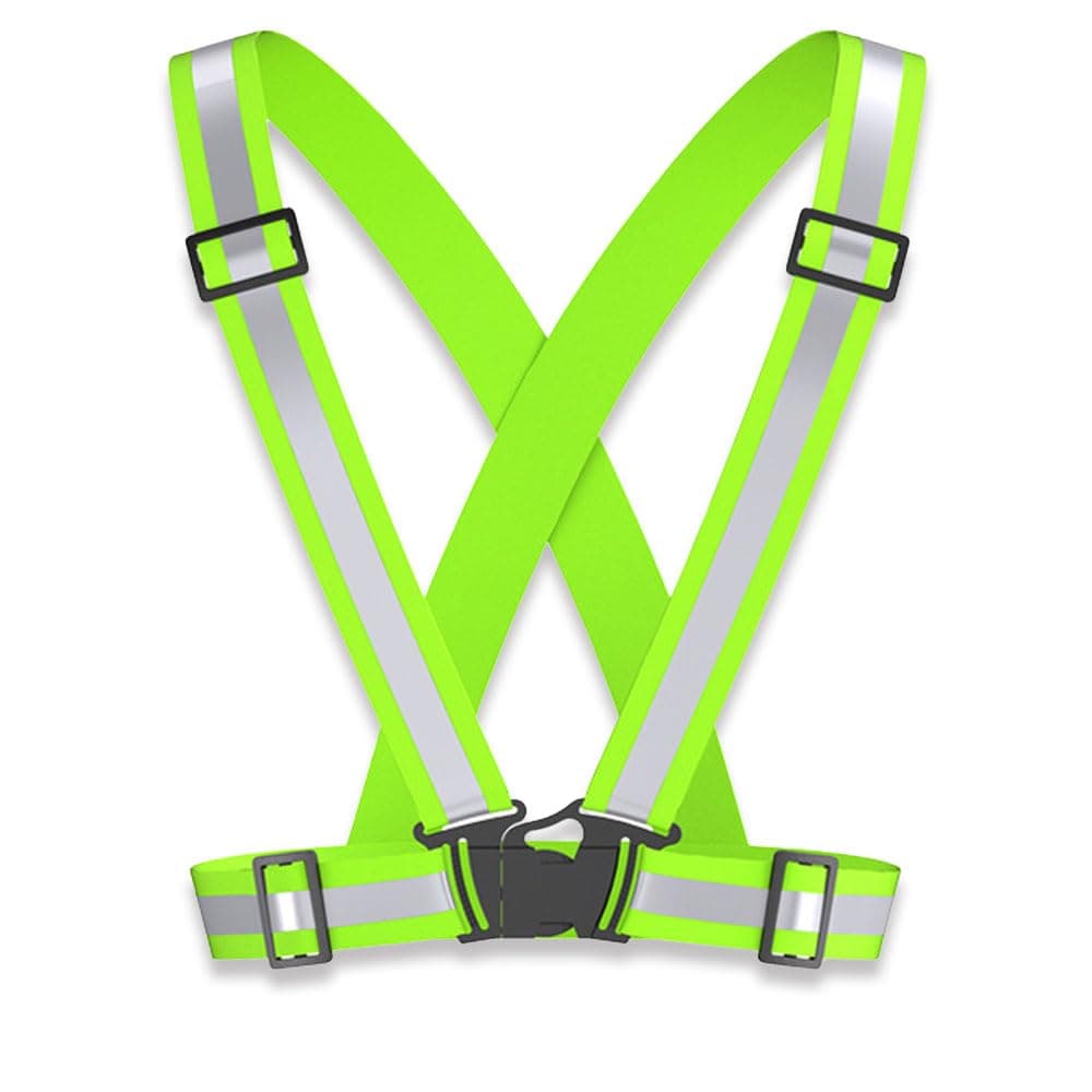 Sufune Reflektierende Sicherheitsweste, Reflektierende Warnweste Einstellbar, Reflektoren Sicherheits für Fahrrad, Joggen, Laufen, Wandern Angebot bei HelloDeals
