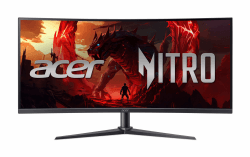 Acer Nitro XZ340CUR X0 Gaming Monitor 34 Zoll (86 cm Bildschirm) UWQHD, VA, 200Hz, 1ms(VRB), DP 1.4, 2xHDMI 2.1, Curved, höhenverstellbar, FreeSync Premium