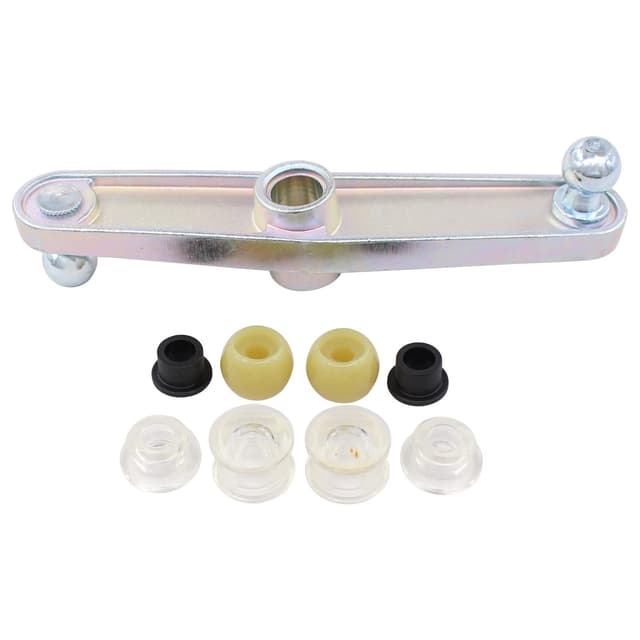 Doo Engy Schaltgestänge Reparatursatz Schaltgetriebe Schaltstange Schalthebel Getriebe Wählhebel Schaltung Umlenkhebel Hebel Kugel Lagerkugel Buchsensatz für Transporter T4 1990-2003