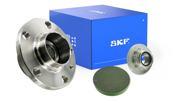 SKF Radlagersatz mit integriertem ABS-Sensor VKBA 3567 Position Hinterachse Höhe 103 mm Länge 151 mm Breite 154 mm - OE-Qualität