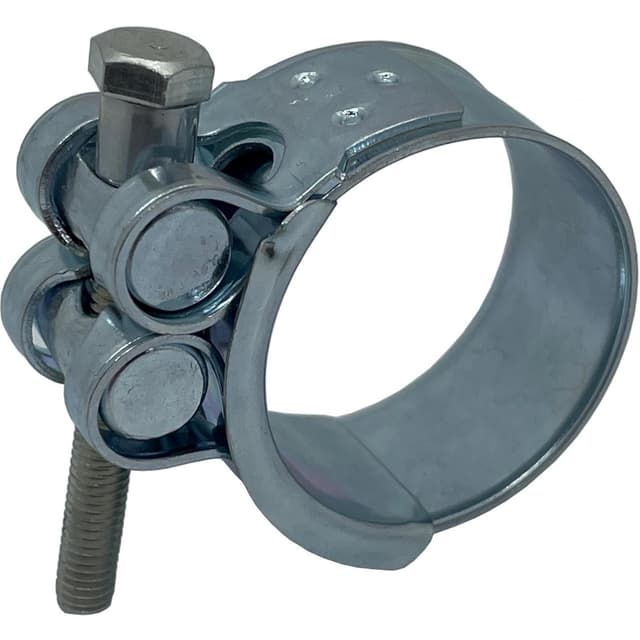 1x Lumonic Gelenkbolzenschelle Edelstahl 52-55mm V2A Auspuffschelle für Bau PKW LKW