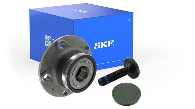 SKF Radlagersatz mit integriertem ABS-Sensor VKBA 3656 Position Hinterachse Höhe 103 mm Länge 151 mm Breite 154 mm - OE-Qualität