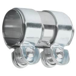 Doppelschelle Auspuffschelle Ø45mmx125mm Auspuffschelle Edelstahl Rohrverbinder, Auspuff Schellen Klemmen mit Doppelschelle, Auspuff Universal auspuffschelle Rohrverbinder Angebot bei HelloDeals