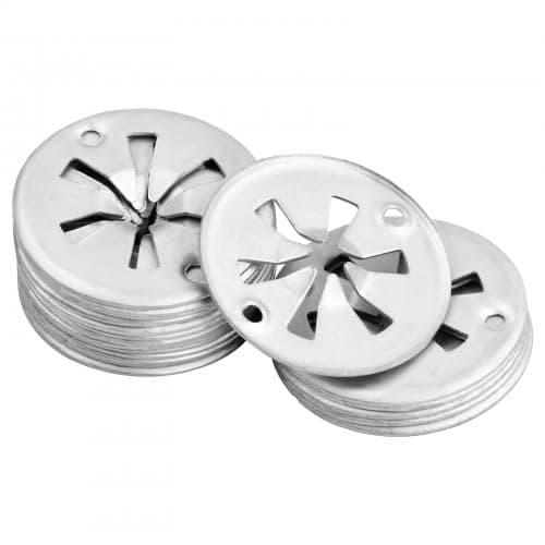 Volumoon 20 Stück Klemmscheiben Hitzeschutzblech, Sicherungsscheiben Edelstahl, Unterboden Clips, Hitzeschild Befestigungs, Hitzeschutzblech Auspuff für Verschiedene Autos