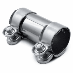 Auspuffschelle Edelstahl Rohrverbinder Ø 55 mm x 125 mm Doppelschelle Auspuffschelle Auspuff Schelle Rohrverbinder Auspuff Schellen Universal für Auspuffrohr mit 55 mm Durchmesser Angebot bei HelloDeals