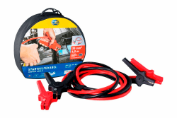 HELLA Starthilfekabel - Überbrückungskabel Auto - 4,5 Meter - Starterkabel für Benzin- und Dieselmotoren- mit Tragetasche - 8KS 236 691-001 mit Überspannungsschutz 4,5 m 35 mm² Querschnitt Angebot bei HelloDeals