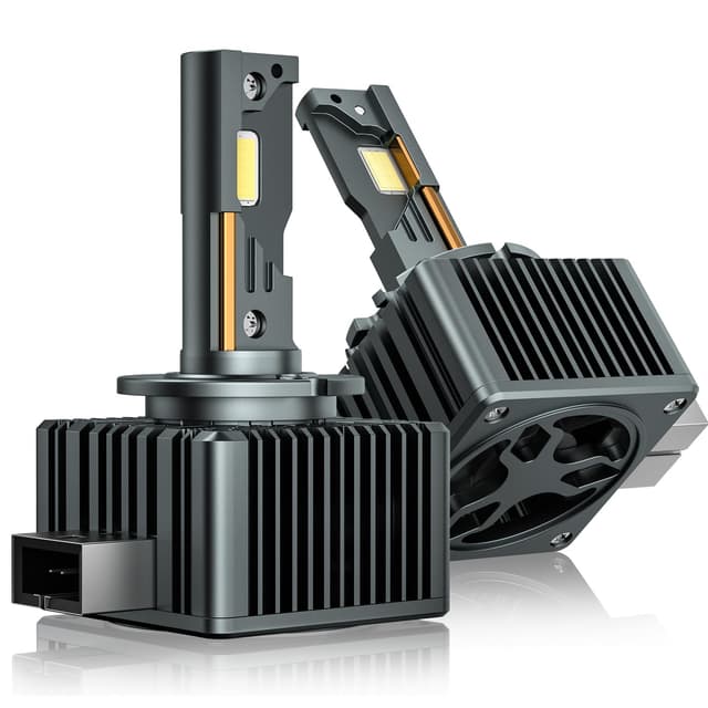 Stellar D1S Lampe - Revolutionäre Technologie, 6500K Diamantweiß, +200% Helligkeit, 2 Jahre Garantie - Die D1S Xenon Brenner - Alternative (1 Paar)