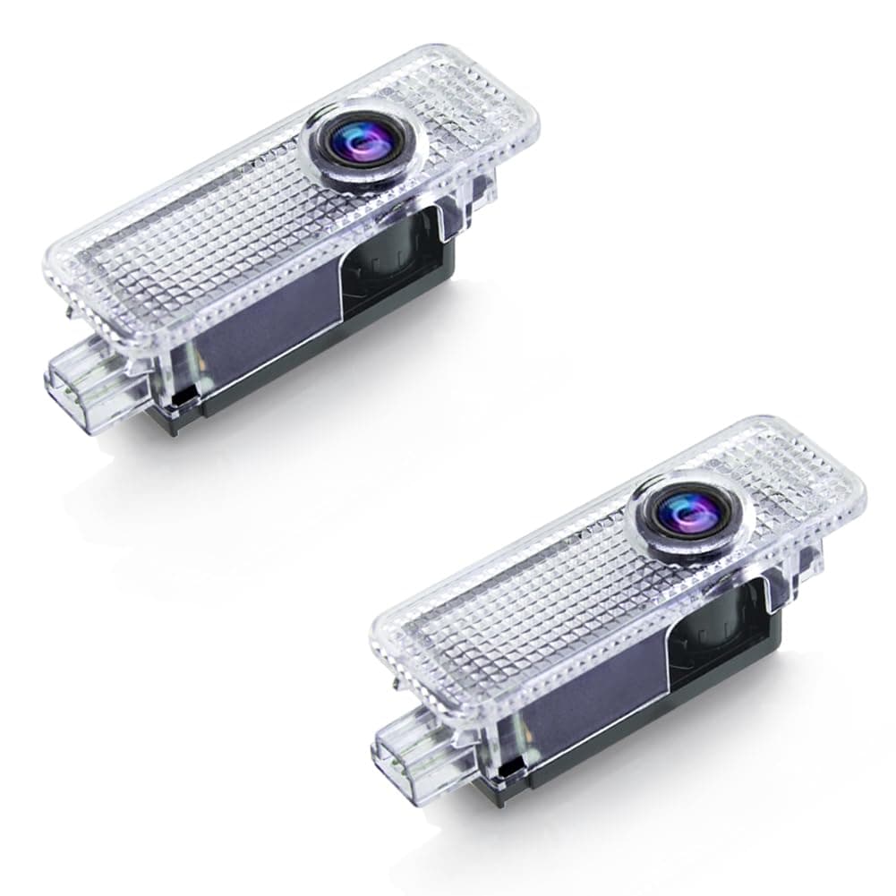 2 Stück Autotür Logo Projektor, Auto Logo Türbeleuchtung, Türprojektoren Logo Kompatibel Mit Mini R50/ R52/ R53/ R55/ R56/ R57/ R58/ R59/ R60/ R61 Paceman/ F54 Clubman/ F60 Countryman/ F55/ F56/ F57 MN