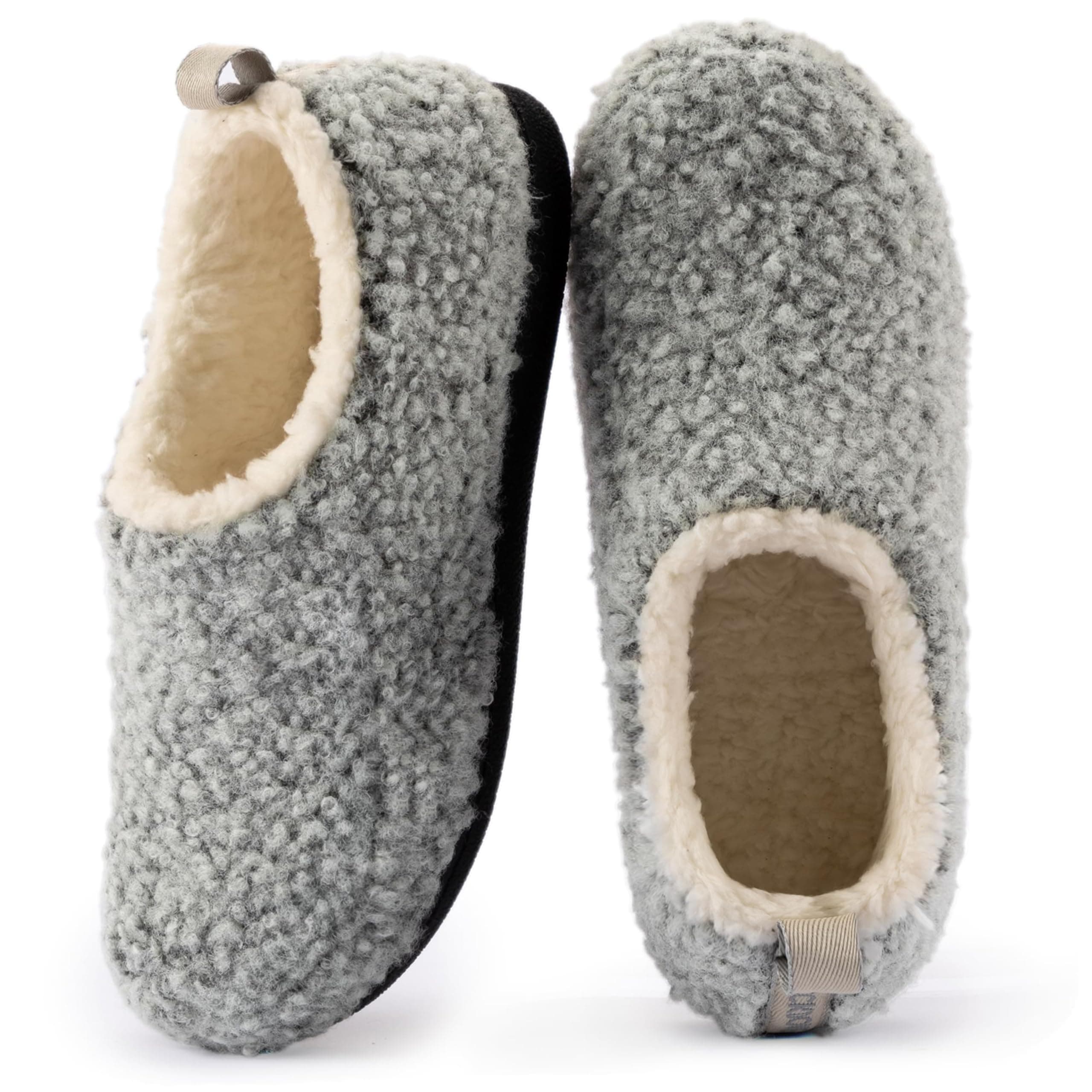 RockDove Damen Nomad Hausschuh mit Rückstellschaum 36/37 EU Hellgrau