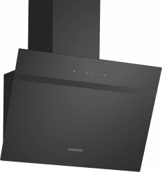 Siemens LC65KDK60 Wandesse iQ100, Dunstabzugshaube zur Wandmontage, 60 cm breit, Intensivstufe, LED-Beleuchtung, touchControl, Metallfettfilter, Schwarz iQ100 Wandesse | Schwarz 60 cm Breite Angebot bei HelloDeals