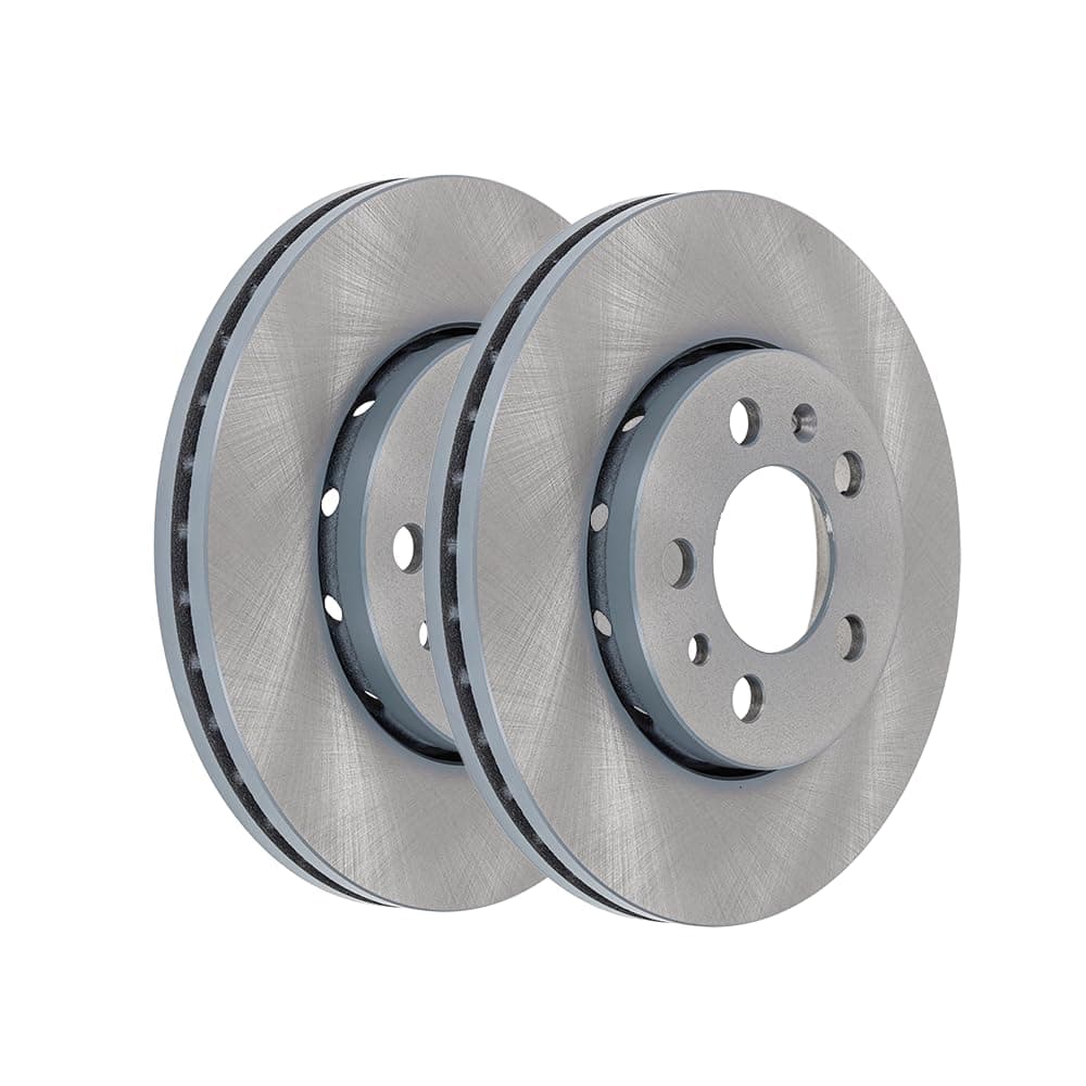 febi bilstein 14404 Bremsscheibensatz, 2 Bremsscheiben Single