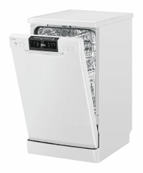Bomann Geschirrspüler, 10 Maßgedecke, Spülmaschine Stand o. Unterbau, 7 Programme & 2 Sprühebenen, Dishwasher mit Startvorwahl - GSP 7418 weiß Weiß *Modell 2024* Angebot bei HelloDeals