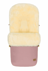 Fillikid Winterfußsack Bernina Lammfell Exklusiv Kinderwagen, Buggy | Winterfußsack wind- & wasserabweisend | Warmer Kinder Fußsack echtes Lammfell herausnehmbar | Baby Fußsack ab 0 Monate Altrosa Angebot bei HelloDeals