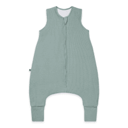 emma & noah Baby Schlafsack mit umschlagbaren Füßen 2.5 TOG, Strampelsack für den Herbst und Winter, Bio-Baumwolle, OEKO-TEX Zertifiziert, Ideal für aktive Kinder 90 Essential Mint Angebot bei HelloDeals