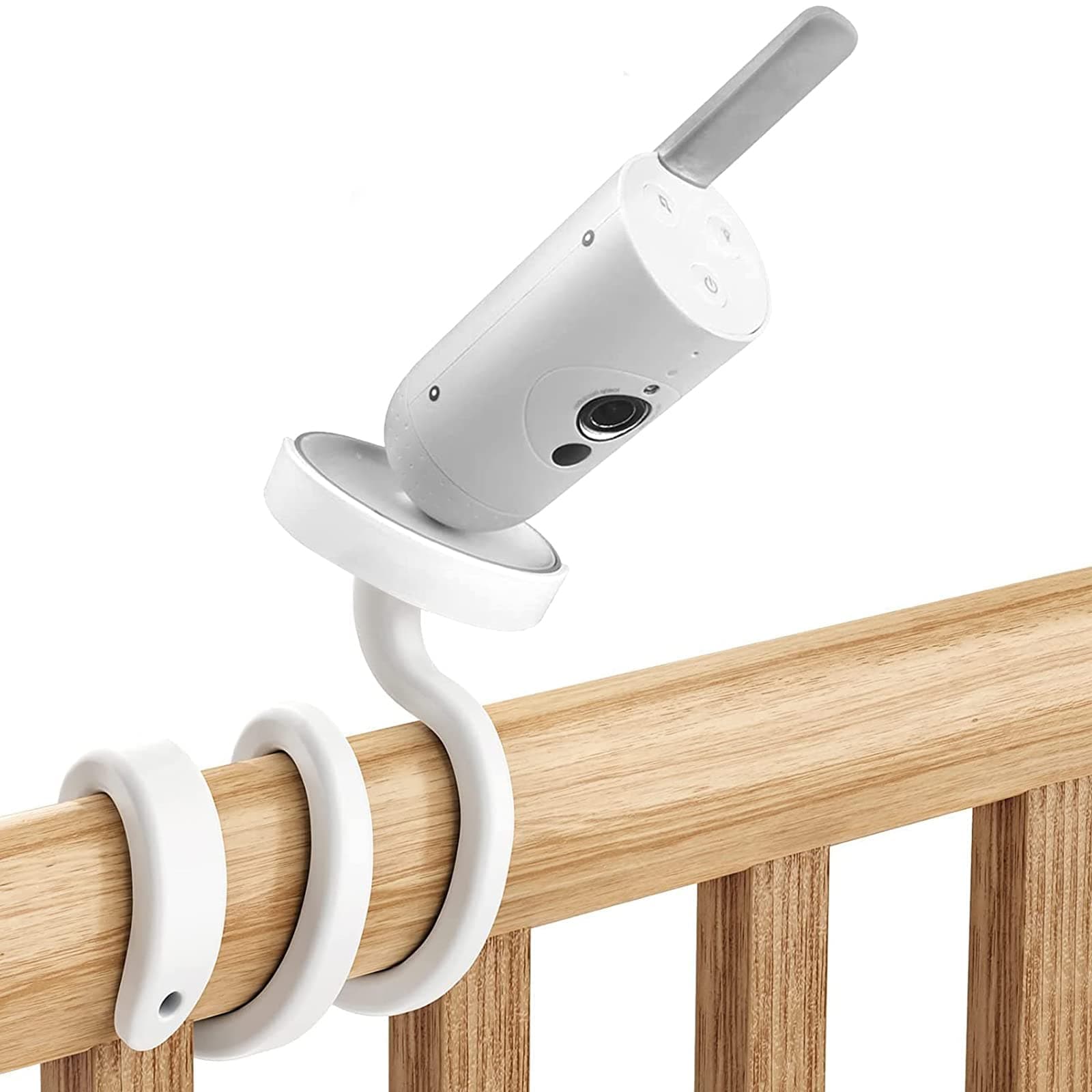 Monitor Halterung für Philips Avent Babyphone SCD923/26, Flexible Baby Kamera Halter für SCD643/26, Holder für Philips Avent Video Baby Monitor, Video Babyphone Kamera Mount Halterung Stand Zubehör Halterungen für SCD 923/26 Klammerhalter für Scd 923/26 S