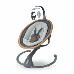 Maxi-Cosi Cassia Babywippe Elektrisch, 0–6 Monate, max. 9 kg, Babyschaukel Elektrisch, 12 Melodien, 360°-Sitzdrehung, automatische Bewegungserkennung, 5 Geschwindigkeiten, Essential Graphite Cassia Essential Graphite Angebot bei HelloDeals