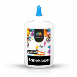 OfficeTree 250 ml Flüssigkleber Bastelkleber Lösungsmittelfrei - Bastelleim Kleber für Kinder geeignet - Transparent Trocknend für Große und Kleine Projekte Angebot bei HelloDeals