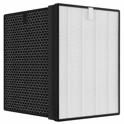 FY2420/30 FY2422/30 Ersatzfilter kompatibel mit Philips Luftreiniger AC2882, AC2887, AC2889, AC3829, 2000er und 3000er Serie, beinhaltet 1 HEPA-Filter und 1 Aktivkohlefilter