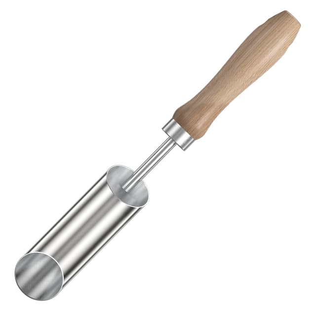 FLORA GUARD Zwiebelpflanzer, Blumenpflanzer,Blumenzwiebel-Pflanzer aus Edelstahl für gleichmäßige Löcher K923