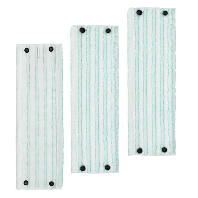 Wischmopp Bezug für Leifheit Combi/Clean Twist M Micro Duo Bodenwischer Ersatzbezug Wischbezug Ersatz Mikrofaser Mopptuchbezug 3blau