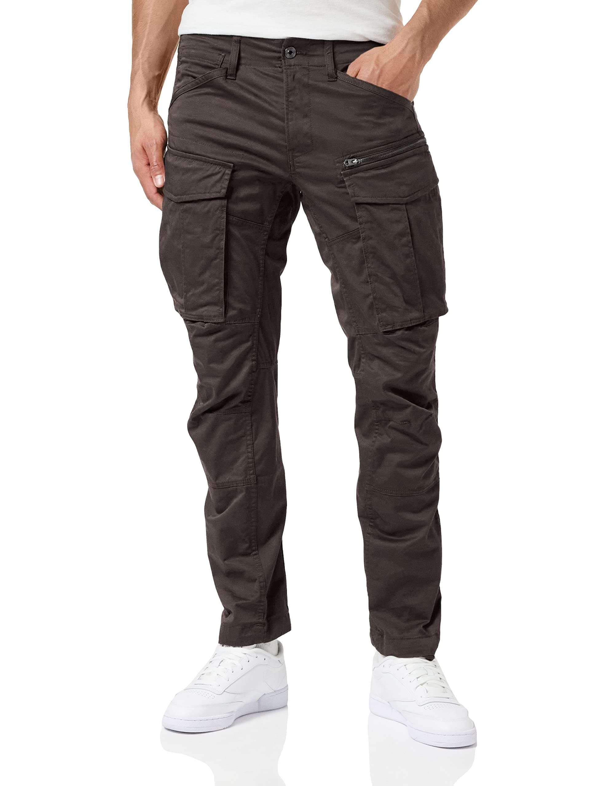 G-STAR Herren Rovic Zip 3D Regular Tapered Pants 36W / 32L Grau (Raven D02190-5126-976)