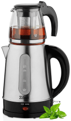Teekocher | 2200 Watt | Überhitzungsschutz | 100% BPA-Frei | Sicherheitsglas | Kalkfilter | Teemaschine | Wasserkocher | Water Kettle | Tee | | Tea Maker | Tee Maschine aus Glas, Edelstahl