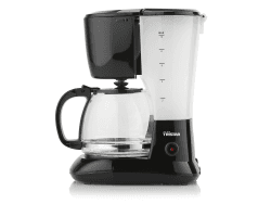 Tristar Kaffeemaschine mit 1,25L Fassungsvermögen – für 10-12 Tassen, auch für camping, CM-1245, schwarz Schwarz kaffeemaschine