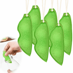 Kotkiddy® 6 Stück Beans Bottle Cleaning Sponge, Magic Beans Bottle Cleaner Sponge, Küchenschwämme in Erbsenform, Magic Beans Flaschenreiniger Schwamm Angebot bei HelloDeals