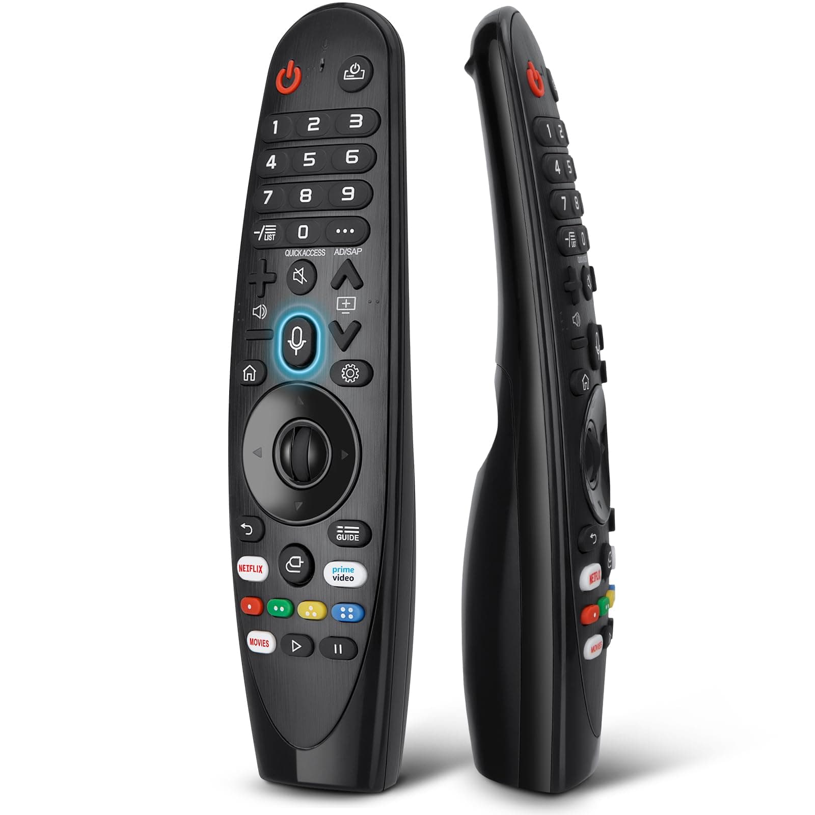 Voice Magic Fernbedienung für LG Fernseher UHD OLED QNED NanoCell 8K 4K Smart TVs, Magic Remote Ersatz für Original AKB75855501 AN-MR20GA MR21GA MR22GA MR19BA MR18BA für LG TV