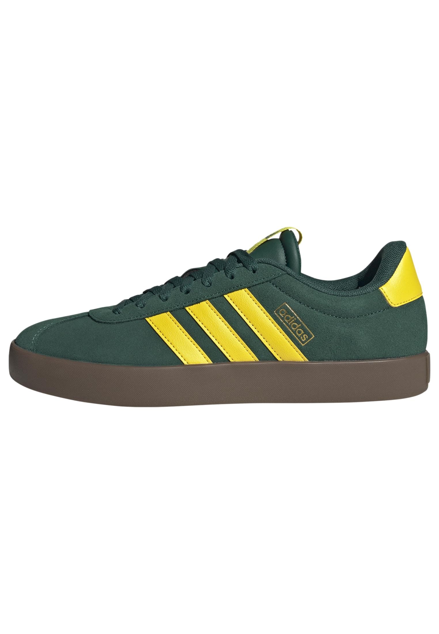 adidas Herren Vl Court 3.0 Shoes Schuhe 43 1/3 EU Collegiate Green Yellow Gold Metallic
