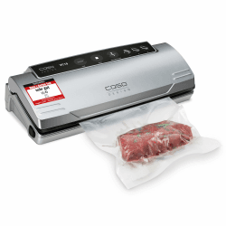 CASO VC10 Vakuumierer - Vakuumiergerät,Testurteil Sehr Gut, Lebensmittel bis zu 8x länger frisch, 30cm lange & stabile Schweißnaht, inkl. 10 Vakuumbeutel VC 10 Angebot bei HelloDeals