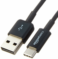 Amazon Basics USB-C-auf-USB-A 2.0 Schnellladekabel, 480 Mbit/s Geschwindigkeit, USB-IF-zertifiziert, für Apple iPhone 16/15, iPad, Samsung Galaxy, Tablets, Laptops, 1.8 m, Schwarz 1er-Pack 1.8 m Schwarz Angebot bei HelloDeals