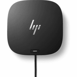 HP G5 Essential Dockingstation | Thunderbolt | USB 3.0 | 2X 1.4 DisplayPorts | HDMI 2.0 | Audio | RJ-45 | Schwarz inklusive 120Watt Netzteil 120 Watt Angebot bei HelloDeals