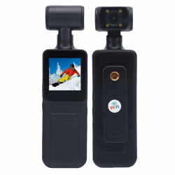 SENECESLI 4K Video Camcorder, 40 MP HD -Handheld -Kamera, 180 ° Rotatable Kamera für Vlogs, 256 GB Erweiterbar, Support WiFi & App Angebot bei HelloDeals