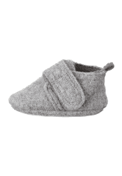 Sterntaler Unisex Kinder Baby-krabbelschuhSlipper 21/22 EU Rauchgrau Angebot bei HelloDeals