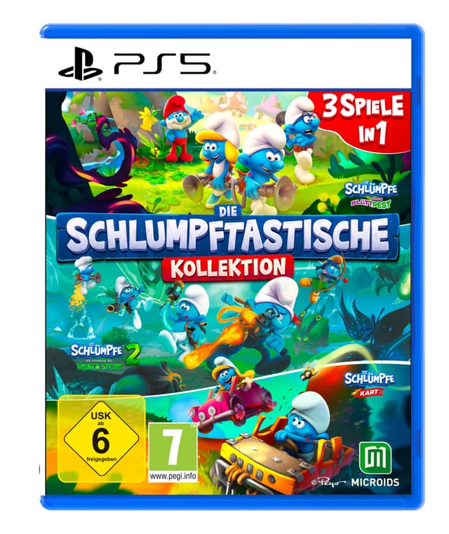 Die Schlumpftastische Kollektion - 3 Spiele in 1 [Playstation 5]