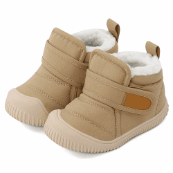 Cheerful Mario 1-5 Jahre Baby Jungen Mädchen Stiefel Lauflernschuhe Kleinkinder Winter Stiefel Warne Fell Gefüttert Winterscuhe Beige 22 EU Angebot bei HelloDeals