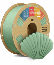OVERTURE Mattes PLA-Filament 1,75 mm, Matte PLA Rolle, 1kg-Spule (2,2 lbs), Maßgenauigkeit +/- 0,02 mm, für 3D-Drucker (Hellgrün) 1kg-18 Hellgrün Angebot bei HelloDeals