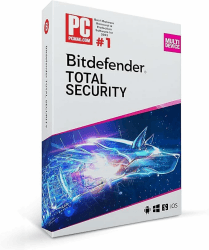 Bitdefender Total Security 5 Geräte | 1 Jahr | Android/Windows/Mac/iOS | Aktivierungscode per Post Angebot bei HelloDeals