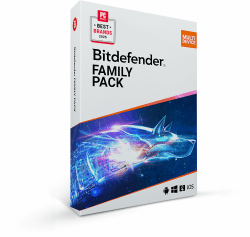 Bitdefender Family Pack 2025 - Total Security für 15 Geräte | 1 Jahr Abonnement | PC/Mac | Aktivierungscode per Post Aktivierungscode per Post 1 Jahr / Unlimitiert für PC