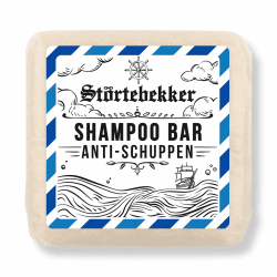 NEU: Störtebekker® Premium Festes Anti Schuppen Shampoo - Festes Shampoo Herren & Damen - 3in1 Duschseife Männer für Haare, Kopfhaut & Bart - vegan, handgefertigt (100g) 1 stück (1er Pack) Angebot bei HelloDeals